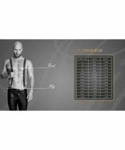 Noir Handmade Poland Men`s Wet-look Shorts