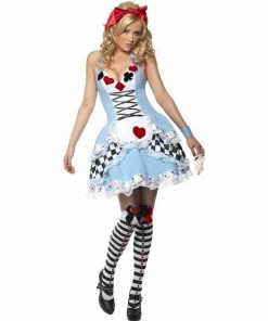 Smiffys Costumes Miss Wonderland Fancy Dress Costume