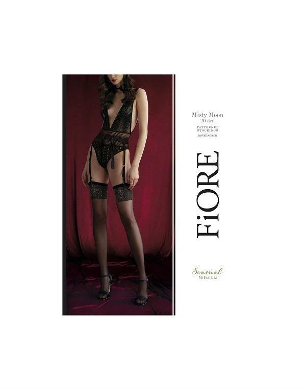 Fiore Hosiery Misty Moon Sparkle Stockings 5 Fiore Hosiery Misty Moon Sparkle Stockings