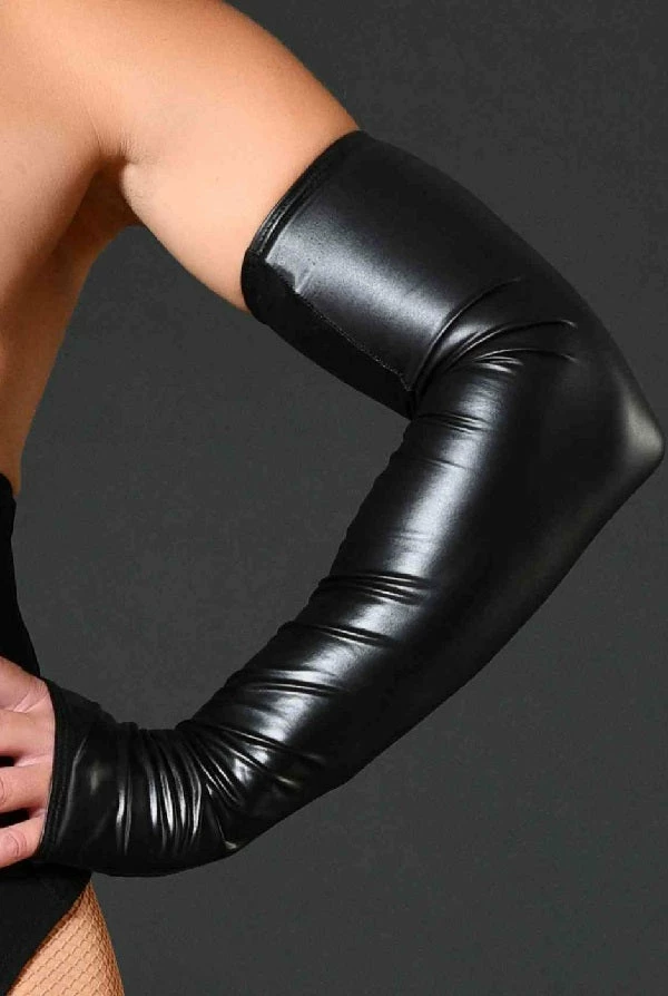 Patrice Catanzaro France Mme Barbara Wet-look Gloves 5 Patrice Catanzaro France Mme Barbara Wet-look Gloves