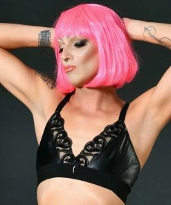 Patrice Catanzaro France Monique Wet-look Bralette