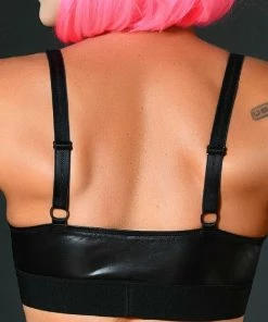 Patrice Catanzaro France Monique Wet-look Bralette