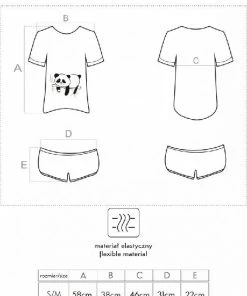 Livco Corsetti Pyjama Set Panda