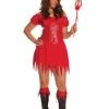 Elegant Moments USA Plus Size Devil Inspired Costume 1 Elegant Moments USA Plus Size Devil Inspired Costume