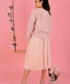 Merribel Clothing Pink Skirt Neri