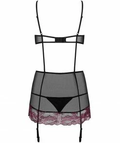 Obsessive Lingerie Poland Nightdress With Garters