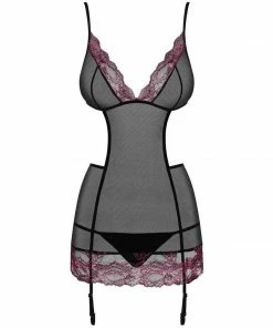 Obsessive Lingerie Poland Nightdress With Garters