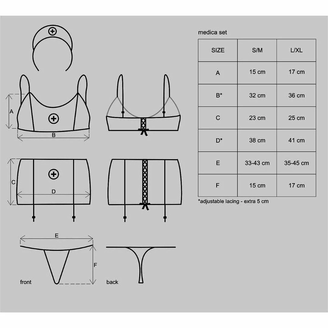 Obsessive Lingerie Poland Costumes Nurse Inspired Lingerie Costume Set 6 Obsessive Lingerie Poland Costumes Nurse Inspired Lingerie Costume Set