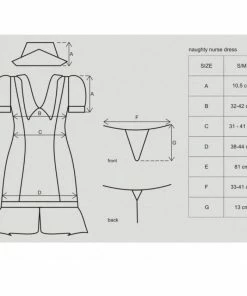 Obsessive Lingerie Poland Costumes Naughty Nurse Dress And Cap