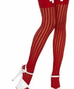 Smiffys Costumes Nurse Inspired Costume Socks