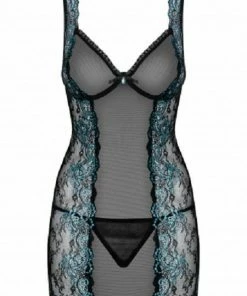 Obsessive Lingerie Poland Magnetizing Black Nightdress
