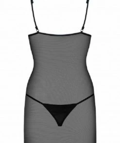 Obsessive Lingerie Poland Magnetizing Black Nightdress