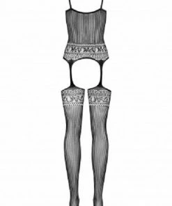 Obsessive Lingerie Poland Black Bodystocking Hosiery