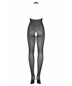 Obsessive Lingerie Poland Hosiery Open Bust Black Bodystocking