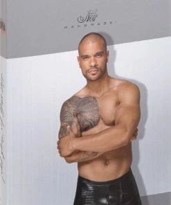 Noir Handmade Poland Men`s Wet-look Shorts H054