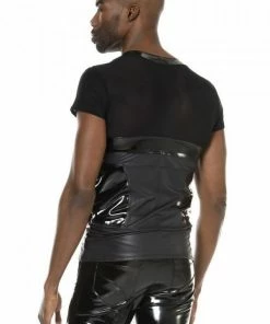 Patrice Catanzaro France Men`s Vinyl Leather Jeans Shawn Mens Clothing And Lingerie