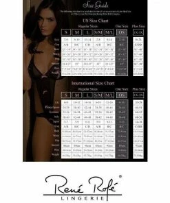 Réne Rófe Lingerie Peek-boo Cup Lingerie Body