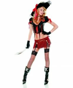 Forplay Fancy Dress Sexy Pirate Girl Costume