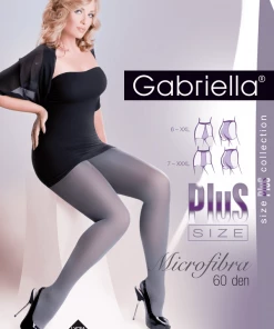 Gabriella Hosiery Plus Size 60 Denier Tights