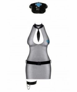 Obsessive Lingerie Poland Police Five Piece Fancy Dress Set