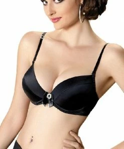 Gracya Bridal Lingerie Black Bra B-184