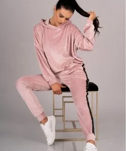 Merribel Pink Tracksuit Provokateur Clothing