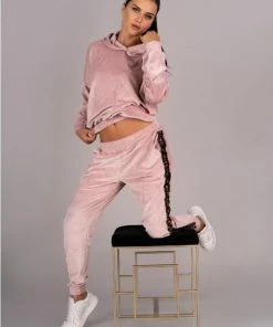 Merribel Pink Tracksuit Provokateur Clothing
