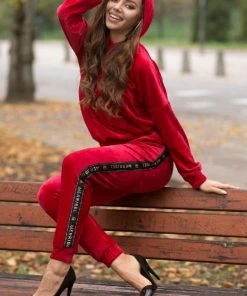 Merribel Red Tracksuit Provokateur