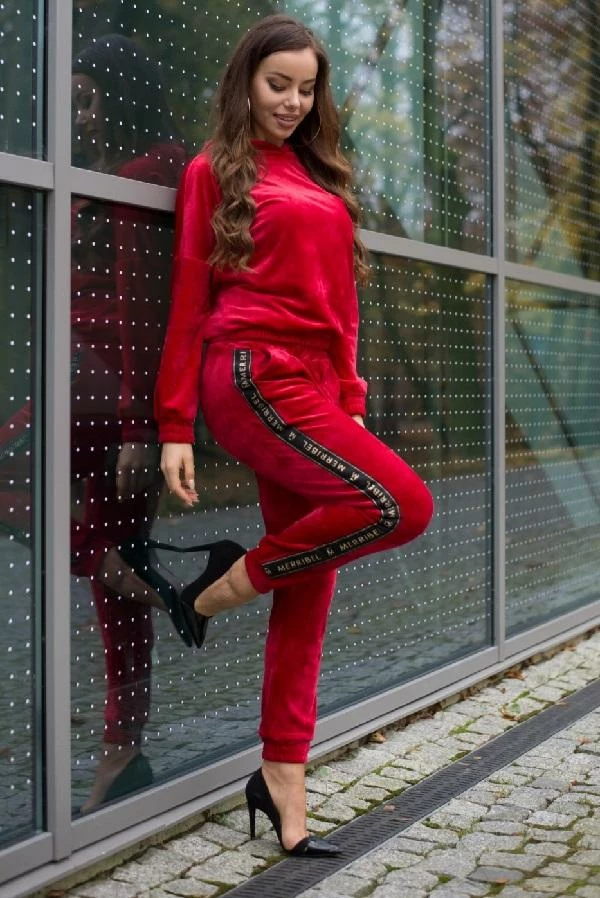 Merribel Red Tracksuit Provokateur 5 Merribel Red Tracksuit Provokateur