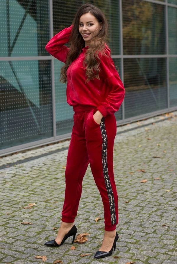 Merribel Red Tracksuit Provokateur 4 Merribel Red Tracksuit Provokateur