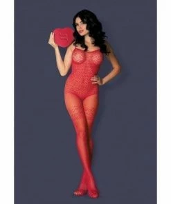 Obsessive Lingerie Poland Red Bodystocking Hosiery