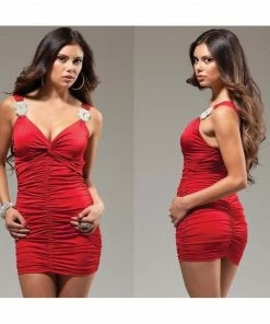 Forplay Red Mini Dress 8 Forplay Red Mini Dress