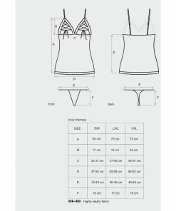 Obsessive Lingerie Poland Red Sheer Nightdress Lovia 8 Obsessive Lingerie Poland Red Sheer Nightdress Lovia