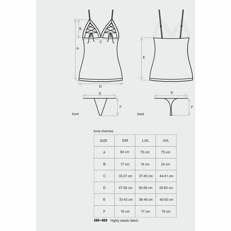 Obsessive Lingerie Poland Red Sheer Nightdress Lovia 5 Obsessive Lingerie Poland Red Sheer Nightdress Lovia