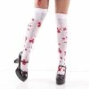 Elegant Moments USA Costumes Blood Splatter Costume Socks