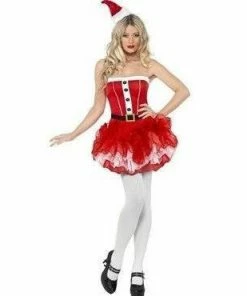 Smiffys Costumes Santa Tutu Dress