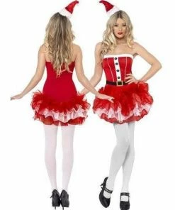 Smiffys Costumes Santa Tutu Dress 8 Smiffys Costumes Santa Tutu Dress