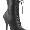 Pleaser Shoes USA Black Ankle Boots IN STOCK