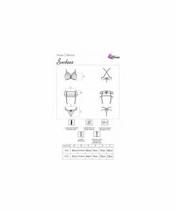 Livco Corsetti Three Piece Lingerie Set Snehana