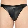 Patrice Catanzaro France Men`s Faux Leather Thong Luigi