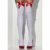 Smiffys Costumes Thigh High White Stockings With An Anchor