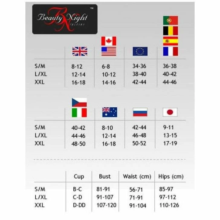 Beauty Night Lingerie Poland Three Piece Lingerie Set Magnetic 5 Beauty Night Lingerie Poland Three Piece Lingerie Set Magnetic