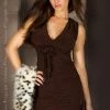 Chilirose Lingerie Poland Dresses Brown Mini Dress