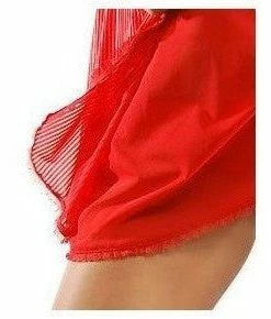 Andalea Plus Sizes Vibrant Red Robe