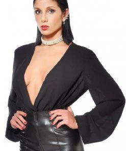 Patrice Catanzaro France Crepe Ladies Shirt Violeta Clothing