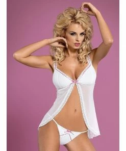 Obsessive Lingerie Poland White Bridal Babydoll