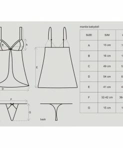 Obsessive Lingerie Poland White Bridal Babydoll 8 Obsessive Lingerie Poland White Bridal Babydoll