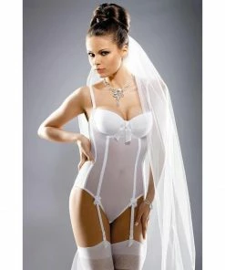 Gracya Bridal Lingerie White Lingerie Bridal Body