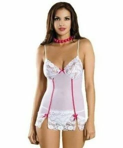 Obsessive Lingerie Poland White Short Nightdress