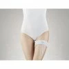 Gorteks Lingerie Poland Lingerie Accessories White With Blue Ribbon Garter G-001